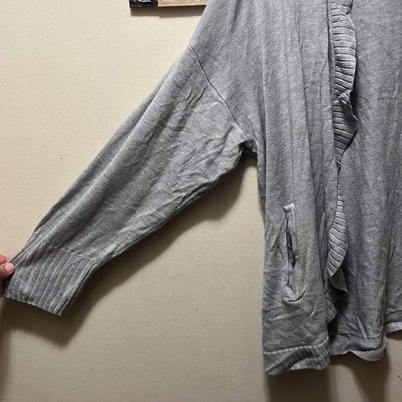 Worthington gray cardigan size 1x - Picture 2 of 6